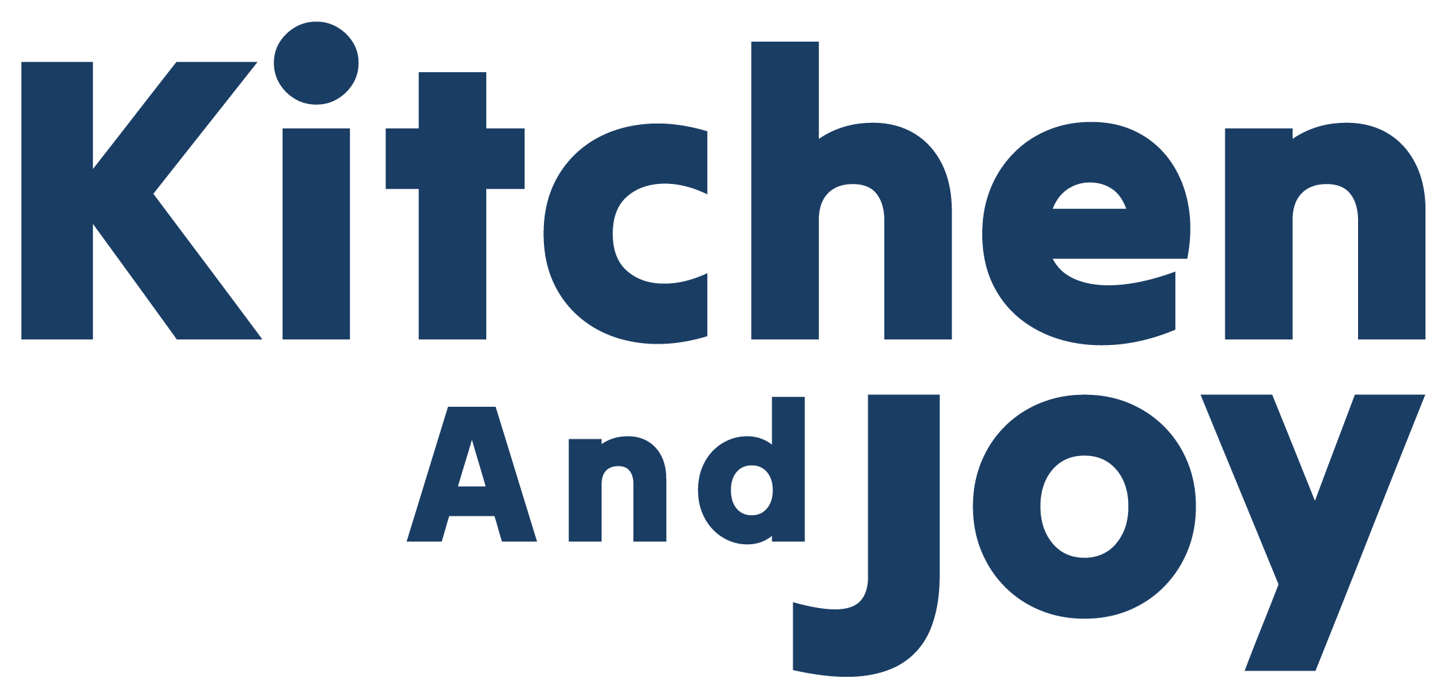 Logo in navy color